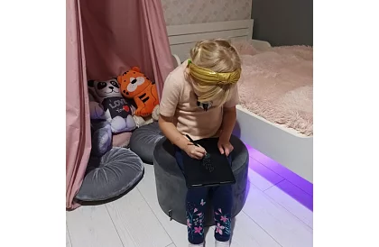 Grafický tablet na kreslení 12 - černý