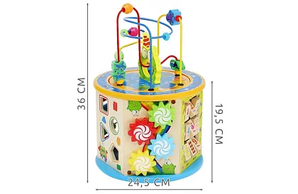 Dřevěná vzdělávací smyslová hra - 8v1