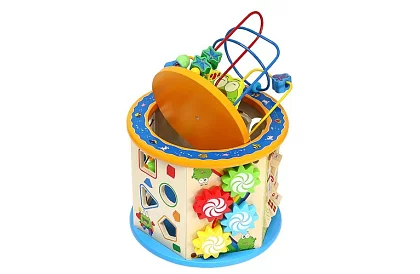 Dřevěná vzdělávací smyslová hra - 8v1