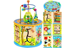 Dřevěná vzdělávací smyslová hra - 8v1