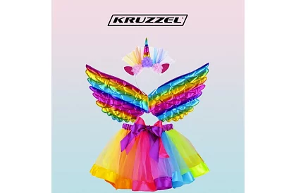 Kostým duhový jednorožec