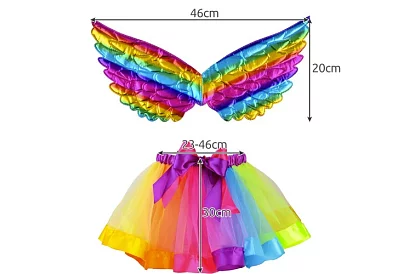 Kostým duhový jednorožec