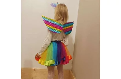 Kostým duhový jednorožec