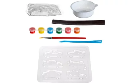 Sada kreativních DIY magnetů – auta