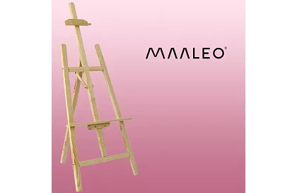 Dřevěný malířský stojan