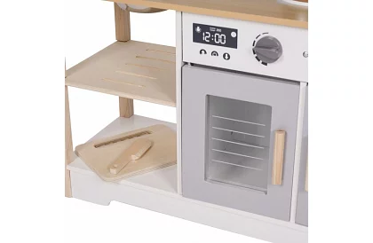 Dřevěná dětská kuchyňka s doplňky