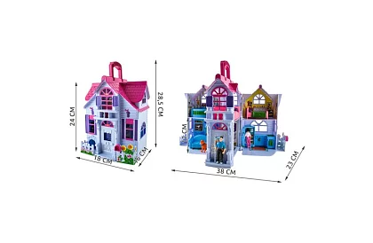 Skládací domeček pro panenky