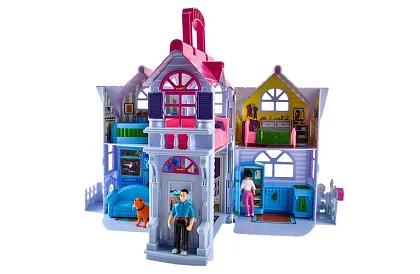 Skládací domeček pro panenky