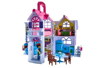 Skládací domeček pro panenky