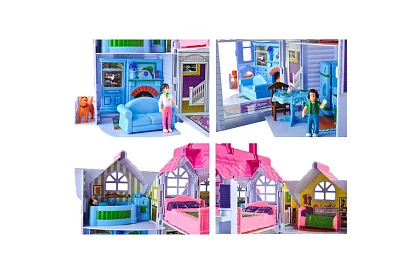 Skládací domeček pro panenky