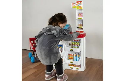 Dětský obchod – supermarket s vozíkem a doplňky