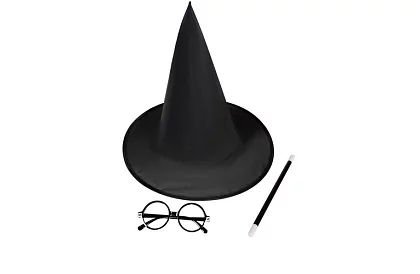 Kostým kouzelník + příslušenství