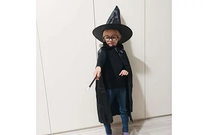 Kostým kouzelník + příslušenství