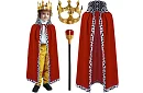 Kostým král + příslušenství