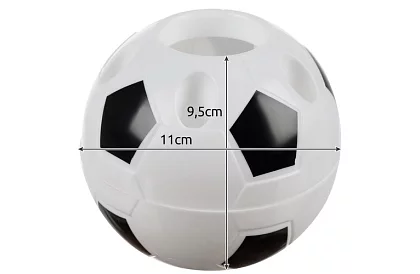 Stolní organizér na tužky - fotbalový míč