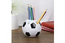 Stolní organizér na tužky - fotbalový míč