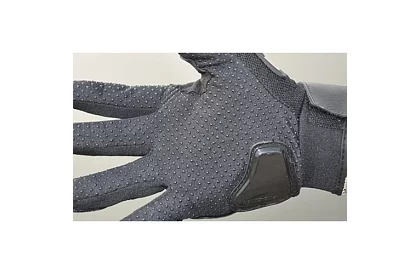 Černé moto rukavice - XL