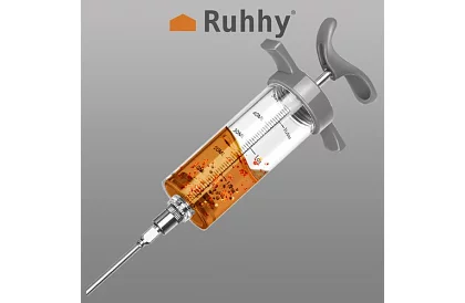 Injektor na maso + 3 jehly