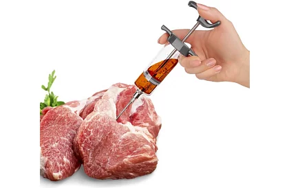 Injektor na maso + 3 jehly