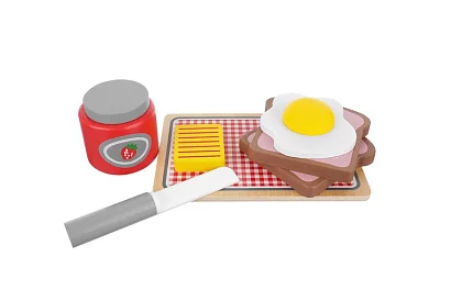 Dřevěný toustovač pro malé kuchaře