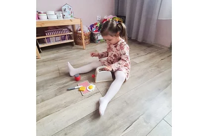 Dřevěný toustovač pro malé kuchaře