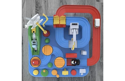 Auto překážková dráha