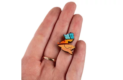 Dřevěné puzzle kočka – 130 dílů – 38 × 24 cm