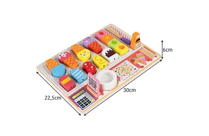 Dřevěná zmrzlinárna – obchod pro děti