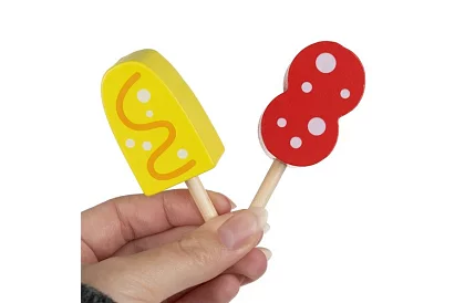Dřevěná zmrzlinárna – obchod pro děti