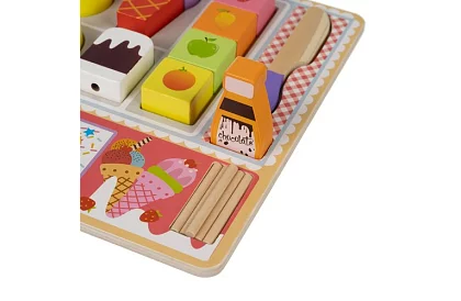 Dřevěná zmrzlinárna – obchod pro děti