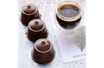 Sada 6 ks opakovaně plnitelných kávových kapslí