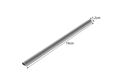 Klipy na plotové pásky – 20 ks – šedá