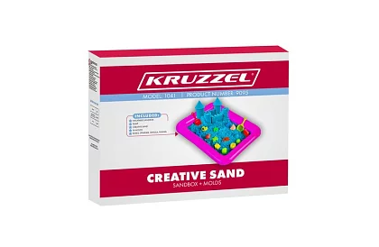 Tekutý kinetický písek 2000 g - formičky a nafukovací pískoviště