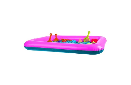 Tekutý kinetický písek 2000 g - formičky a nafukovací pískoviště