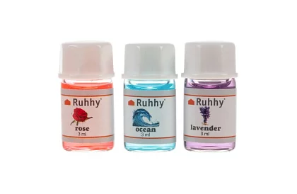 Aroma difuzér s efektem hořícího plamene + 3 aroma oleje