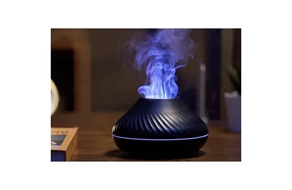 Aroma difuzér s efektem hořícího plamene + 3 aroma oleje