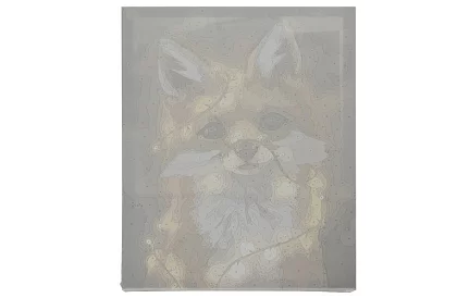 Malování podle čísel - liška - 40x50 cm