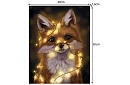 Malování podle čísel - liška - 40x50 cm
