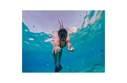 Šnorchlovací celoobličejová maska - velikost S/M