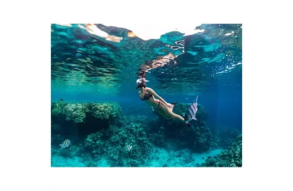 Šnorchlovací celoobličejová maska - velikost S/M