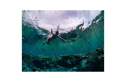 Šnorchlovací celoobličejová maska - velikost S/M