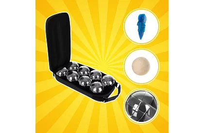 Sada na petanque - 8 koulí + pouzdro