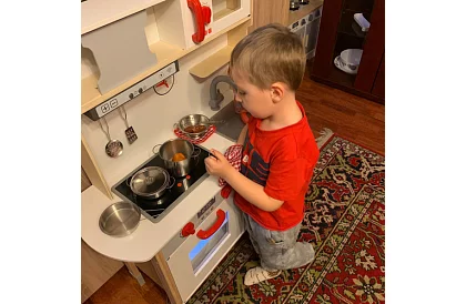 Sada kovového nádobí pro děti