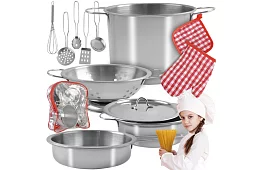 Sada kovového nádobí pro děti