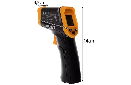 Pyrometr - bezkontaktní infračervený teploměr