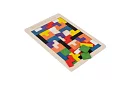 Dřevěné Tetris puzzle