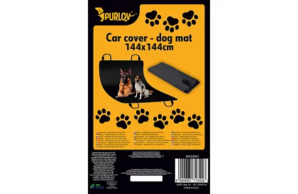 Podložka pro psy na zadní sedadla vozu - 144x144 cm