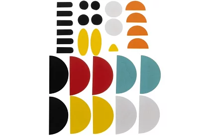 Dřevěné geometrické puzzle - zvířátka