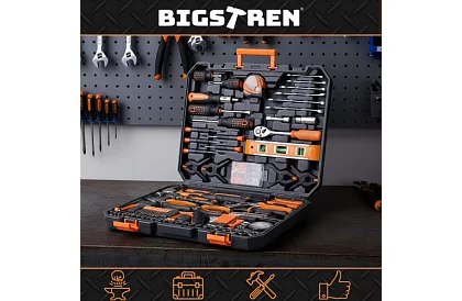 Sada nářadí v kufru – 168 dílů