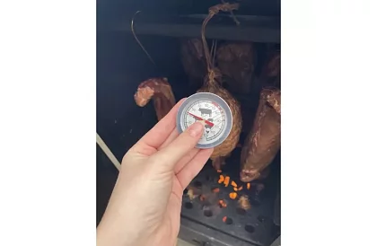 Vpichovací teploměr - pečení, uzení masa